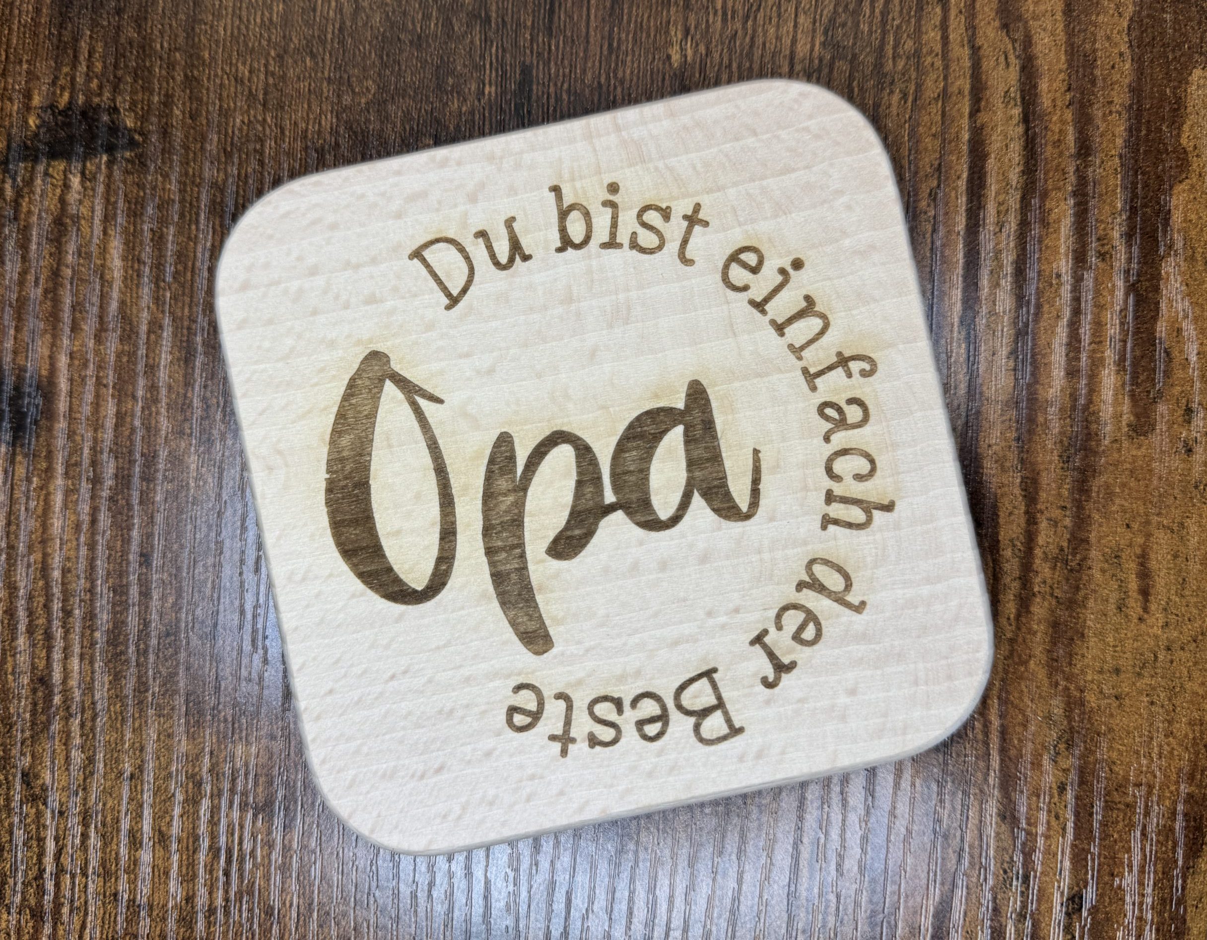 Untersetzer mit Flaschenöffner – Bild 2