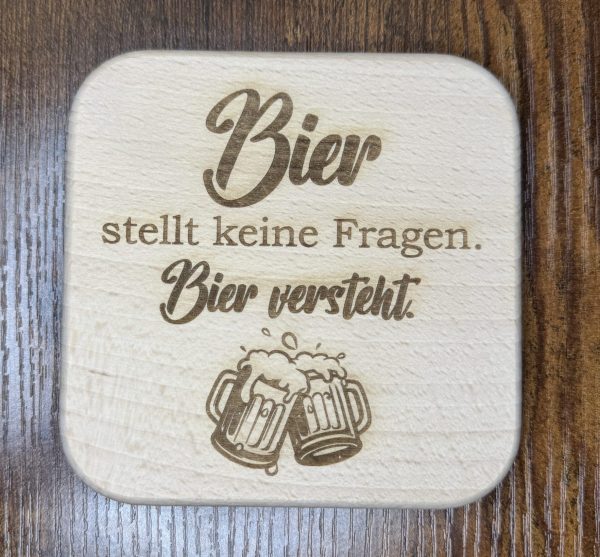 Untersetzer mit Flaschenöffner