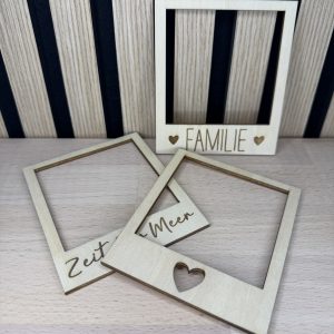 Holzrahmen-Set „Erinnerungen“