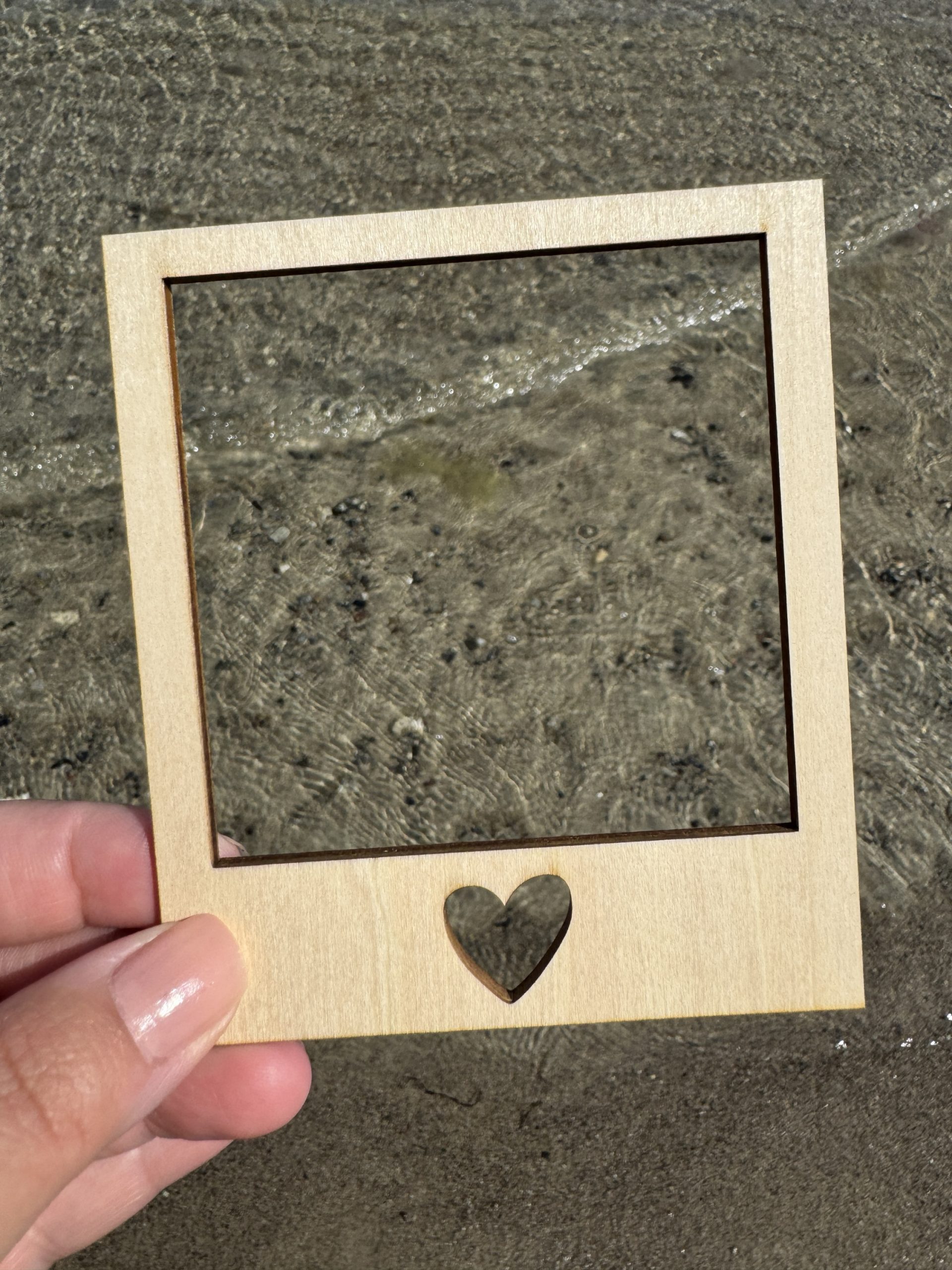 Holzrahmen-Set „Erinnerungen“ – Bild 3