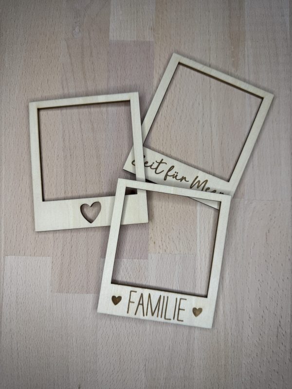 Holzrahmen-Set „Erinnerungen“