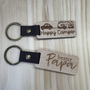 Schlüsselanhänger Holz