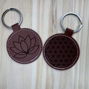 Schlüsselanhänger Kunstleder