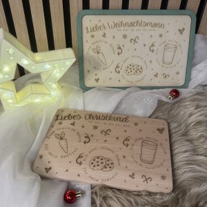 Weihnachts-Brettchen – Laser Datei
