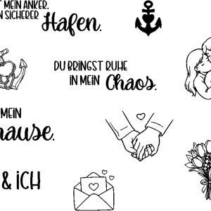 Du & Ich - Plotter- & Laserdatei