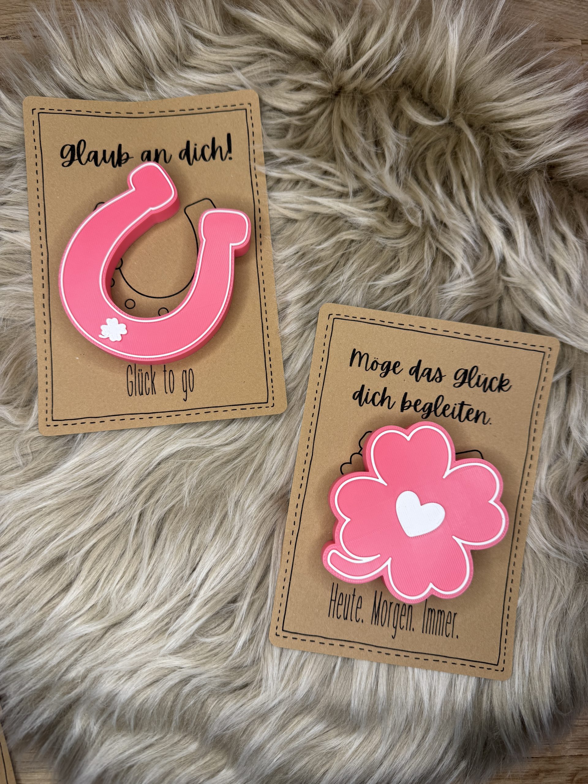 Glücksmagnet – für Laser & 3D-Druck (SVG | XCS | STL | 3MF) – Bild 5