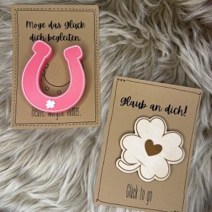 Glücksmagnet – für Laser & 3D-Druck (SVG | XCS | STL | 3MF)