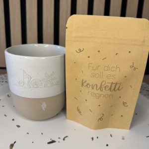 Für dich soll es Konfetti regnen - Samentüten