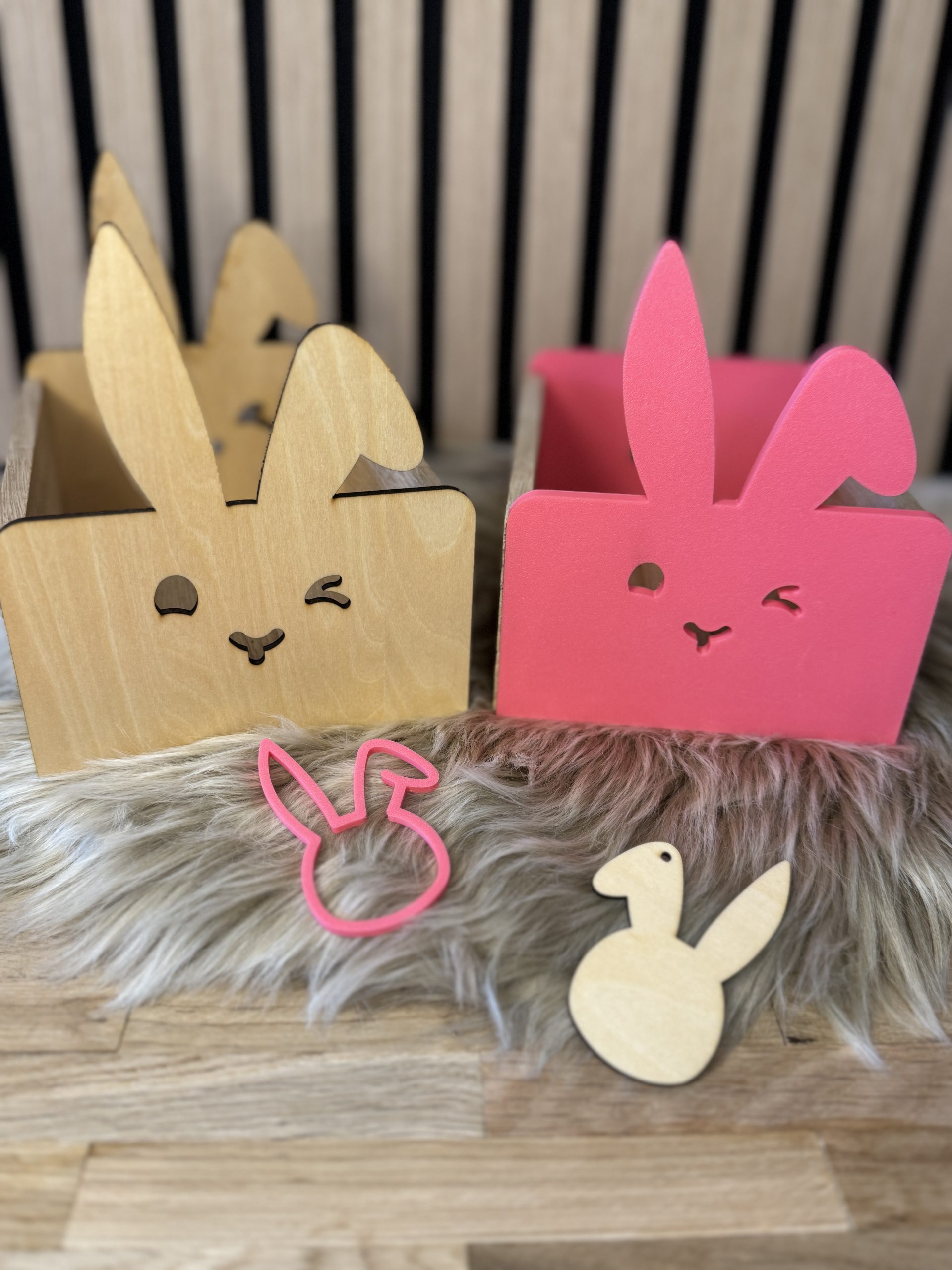 Häschenkorb Laser Datei SVG, XCS inkl. Gewerbelizenz – Bild 3