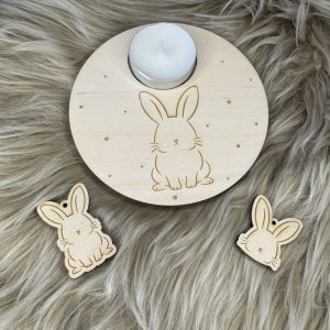 Osterfeuer für Teelicht | Laser Datei | SVG, XCS