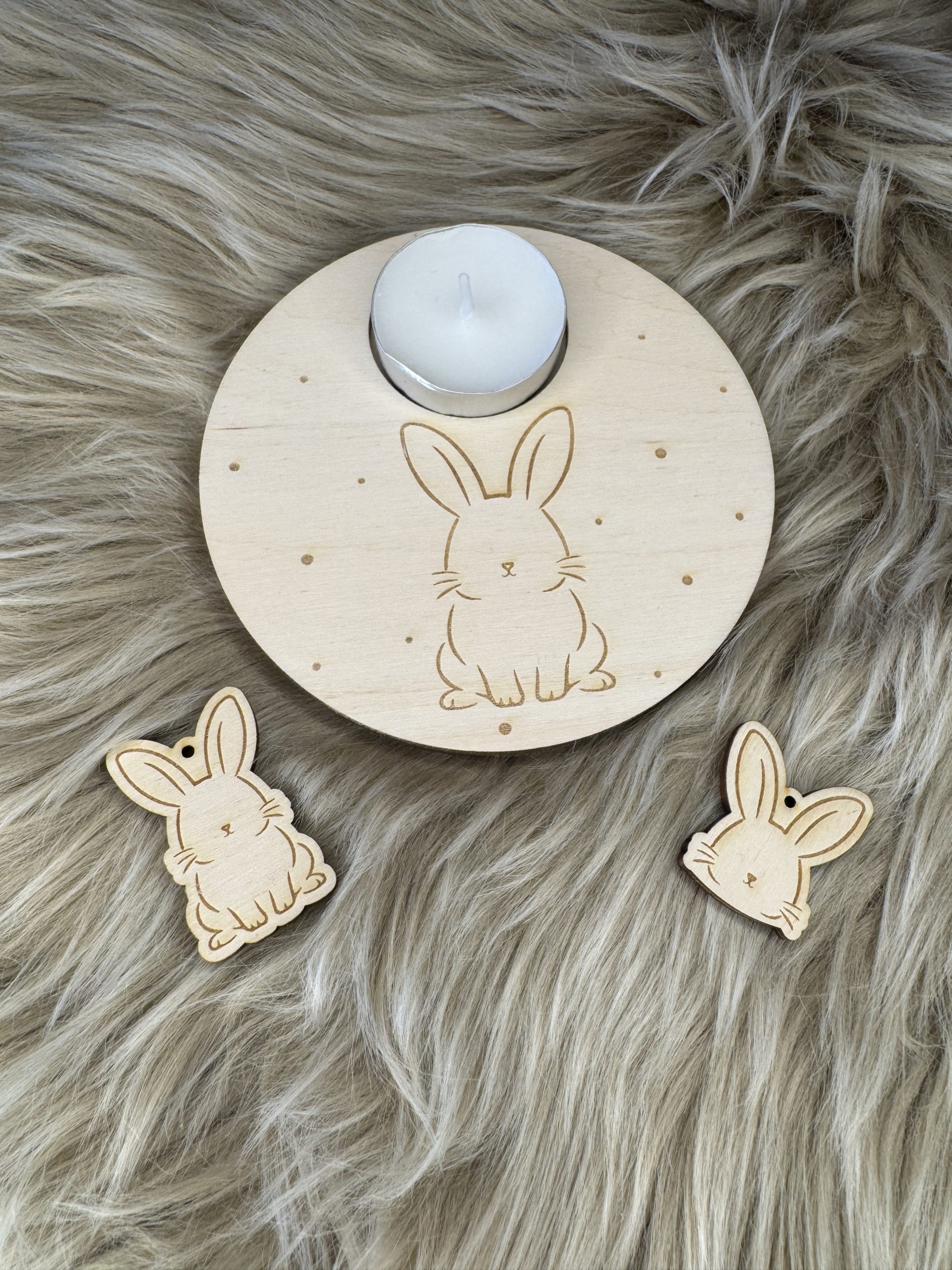 Osterfeuer für Teelicht | Laser Datei | SVG, XCS