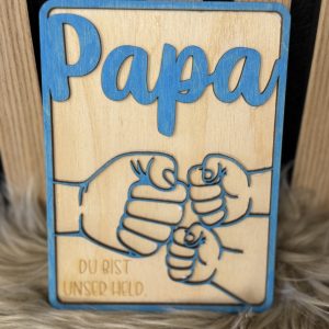 Du bist mein/unser Held | Laserdatei | SVG, XCS