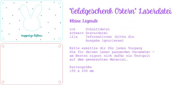 Geldgeschenk_Ostern_JPG Geldgeschenk Ostern | 3D Druck & Laser | 3mf, SVG. XCS
