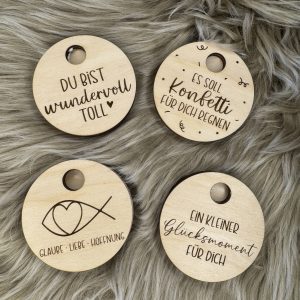 Kerzenhalter mit Sprüchen - Laserdatei | SVG, XCS