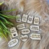 Anhänger & Tags Laserdatei | Geschenkanhänger Set mit Sprüchen | SVG für Laser & Plotter | DIY Geschenkdeko