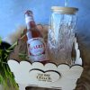 Blumenbox – Laserdatei | Geschenkbox mit Herz | Blumenkorb aus Holz | DIY Verpackung & Dekobox