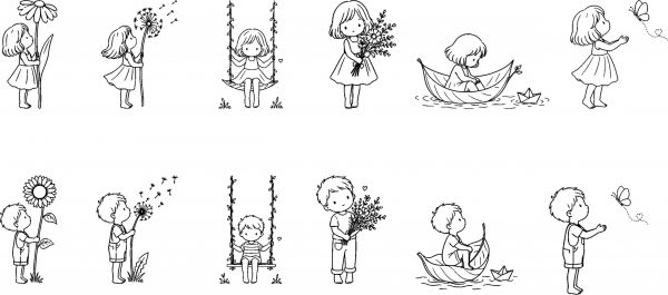 Affirmationen – Lasergravur Datei mit Kinder Motiven & positiven Sprüchen | inkl. Gewerbelizenz | SVG | XCS