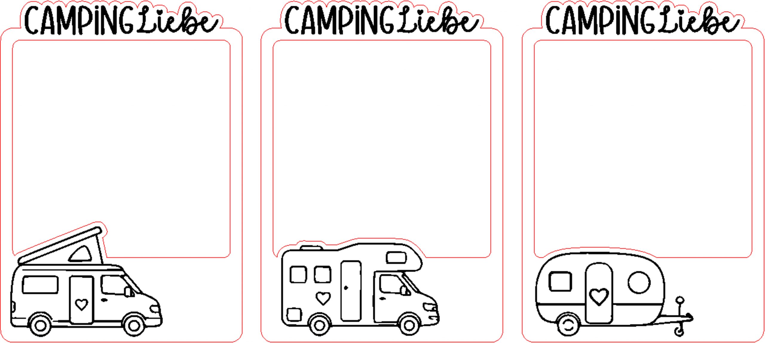 CampingLiebe – Datei für Laser & 3D-Druck inklusive Gewerbelizenz – Bild 5