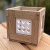 Windlicht aus Holz
