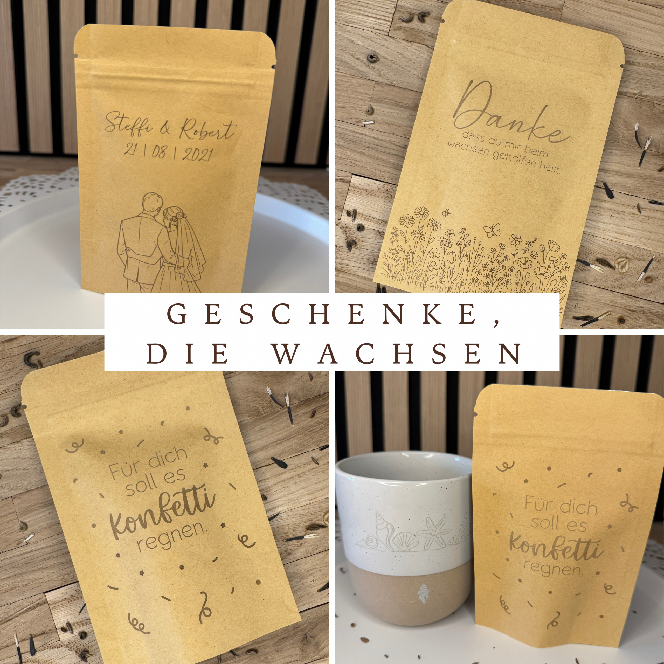 Blumenherz - Samentüten
