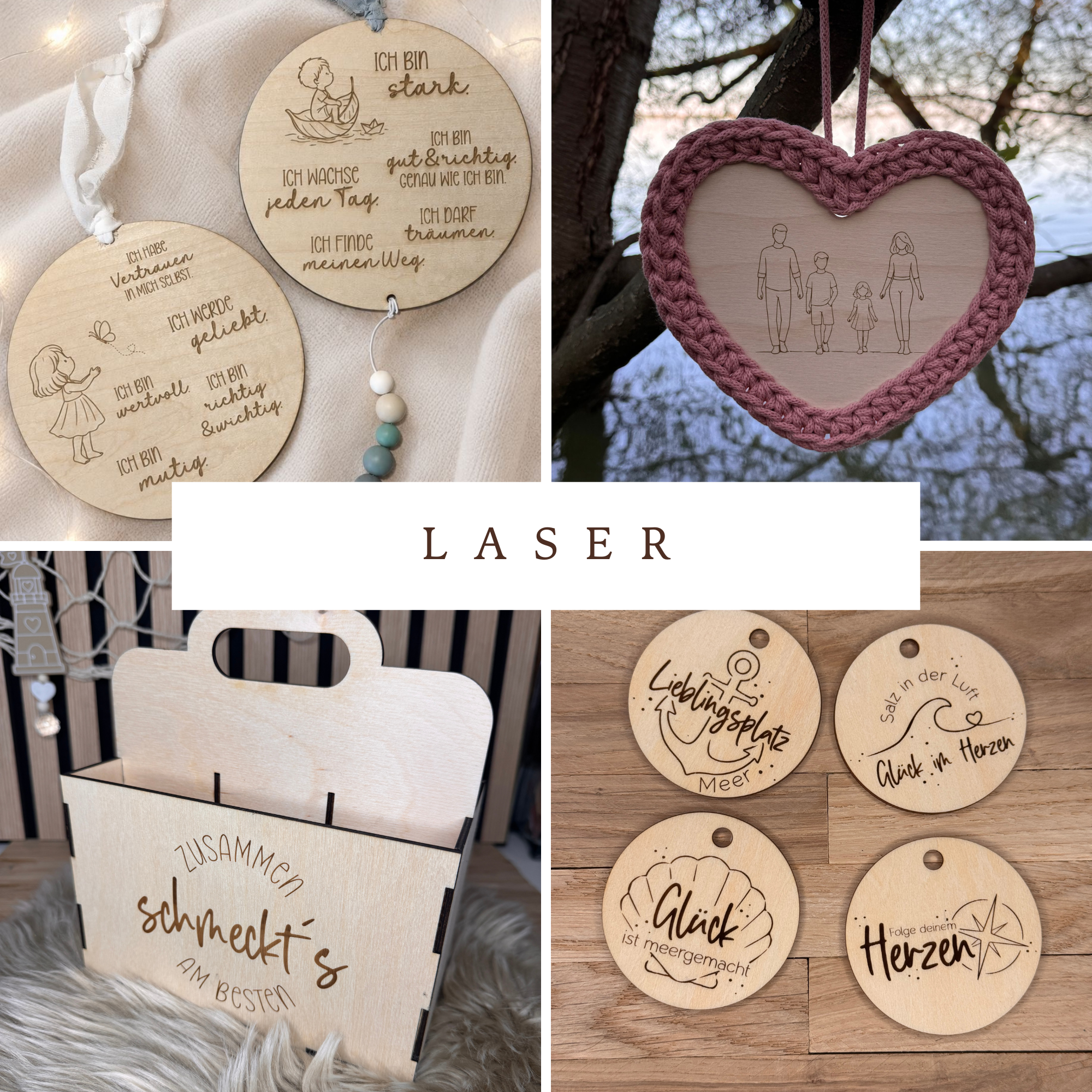 „Heute ist dein Tag“ Laserdatei | SVG, XCS, STL