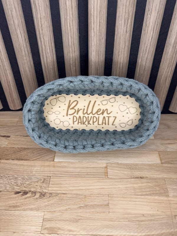 Kleine Häkelkörbe – Schlüssel, Brille & Krimskrams