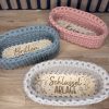 Kleine Häkelkörbe – Schlüssel, Brille & Krimskrams