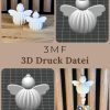 4564654 Engelchen | 3D Druck - 3MF | inkl. Gewerbelizenz