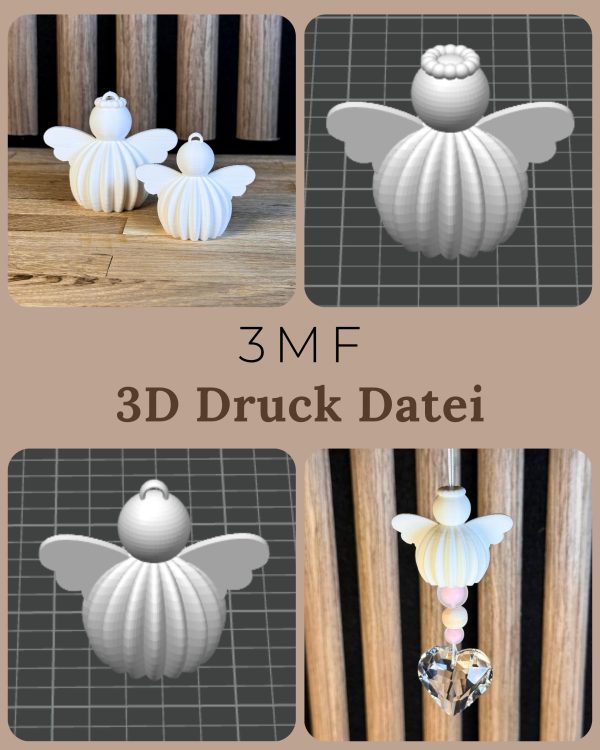 4564654 Engelchen | 3D Druck - 3MF | inkl. Gewerbelizenz